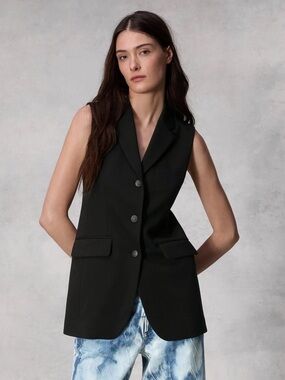 Rag & Bone Cadence Ponte Vest